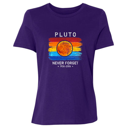 Pluto Never Forget Women's T-Shirt