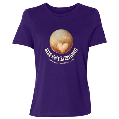 Pluto Size Isn't Everything Women's T-Shirt
