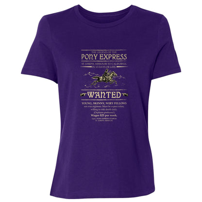 Pony Express Poster Women's T-Shirt