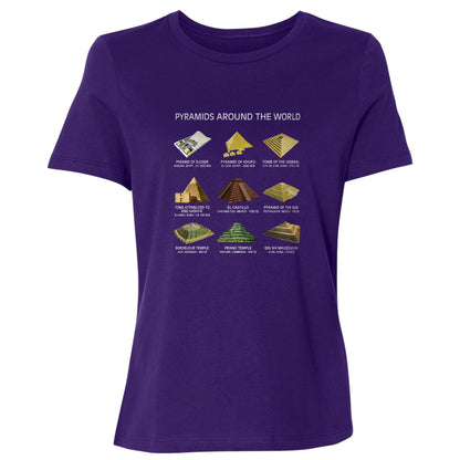 Pyramids of the World Women's T-Shirt