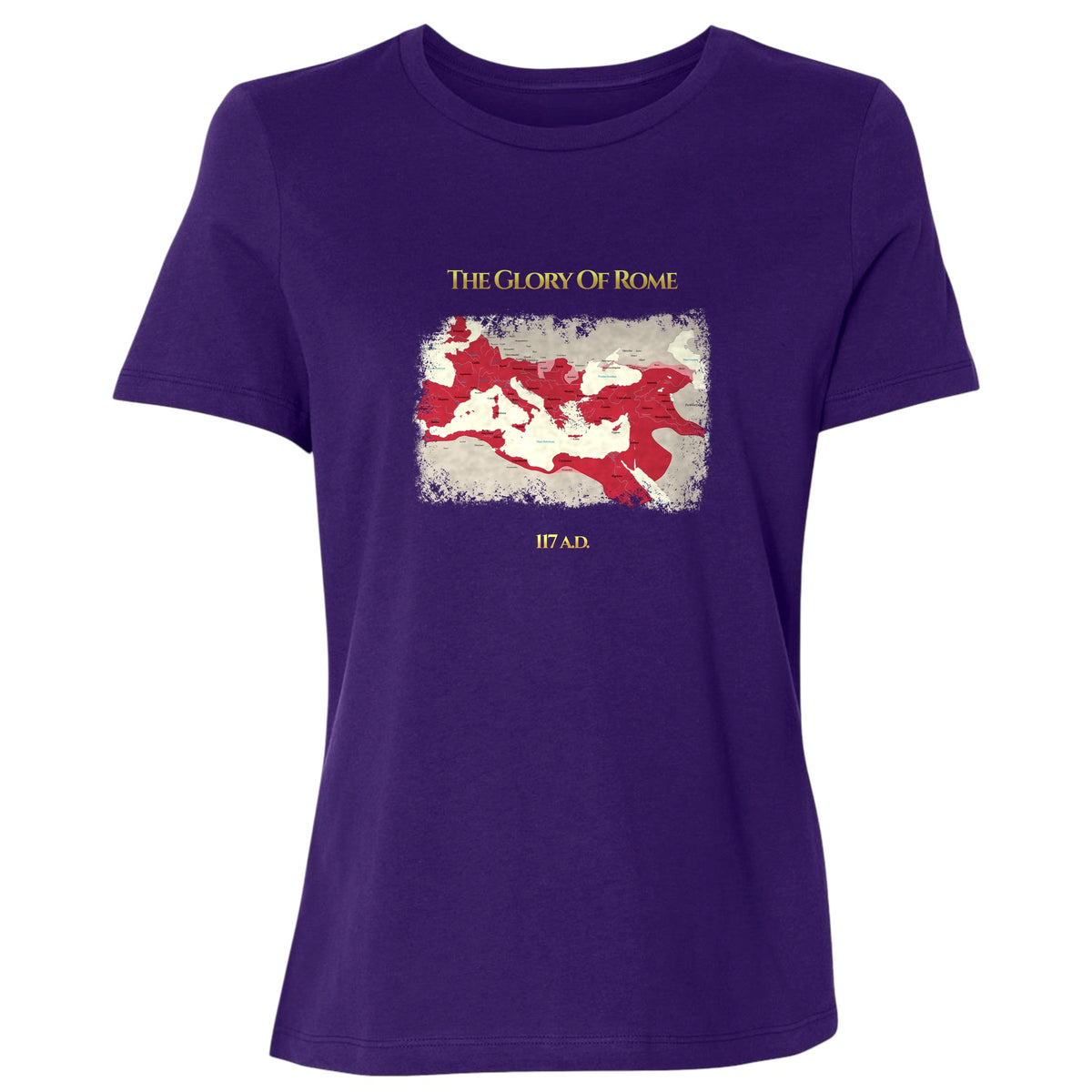 Roman Empire Map Women's T-Shirt