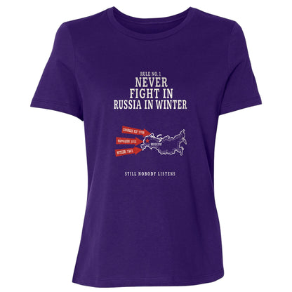 Russia In Winter Women's T-Shirt