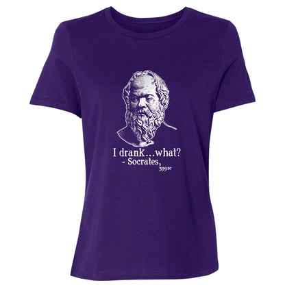 Socrates I Drank What Women's T-Shirt