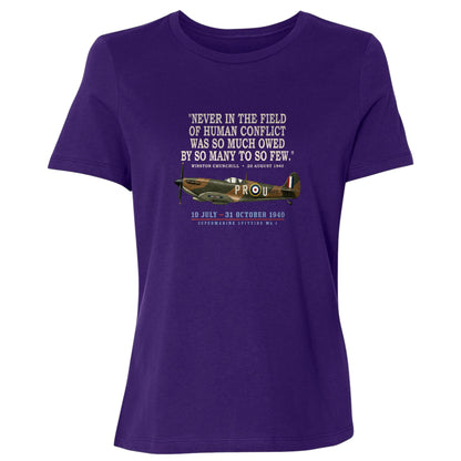 Spitfire So Few Quote Women's T-Shirt