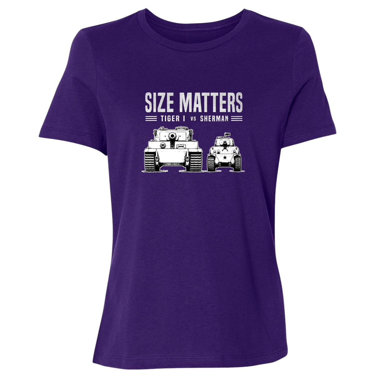 Tiger vs Sherman Women's T-Shirt