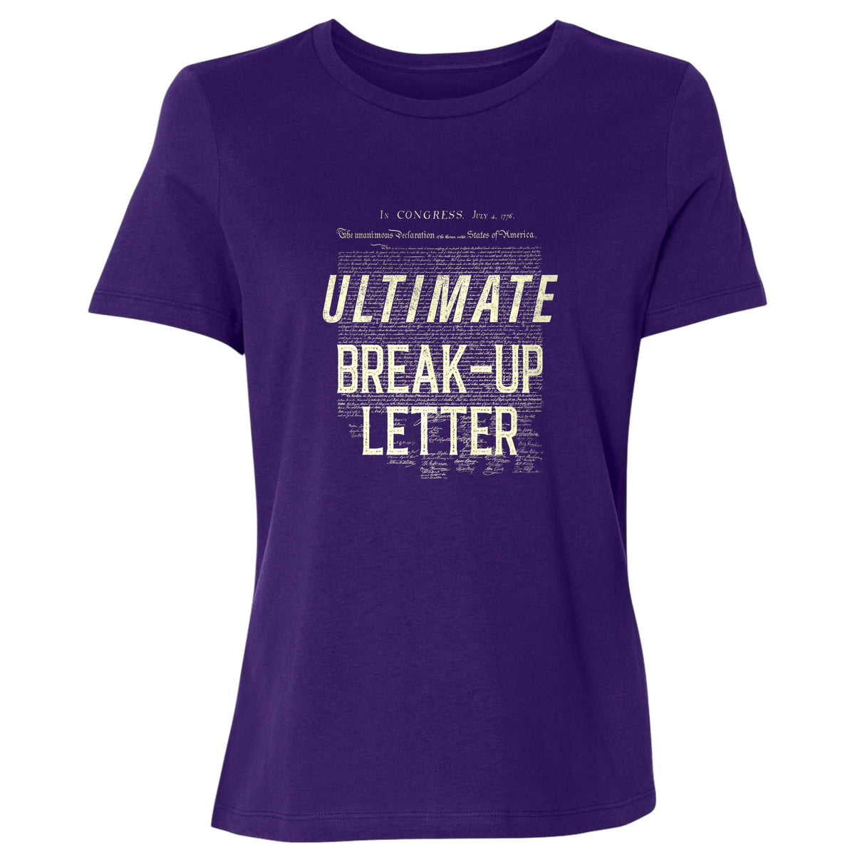 Ultimate Break-up Letter Women's T-Shirt