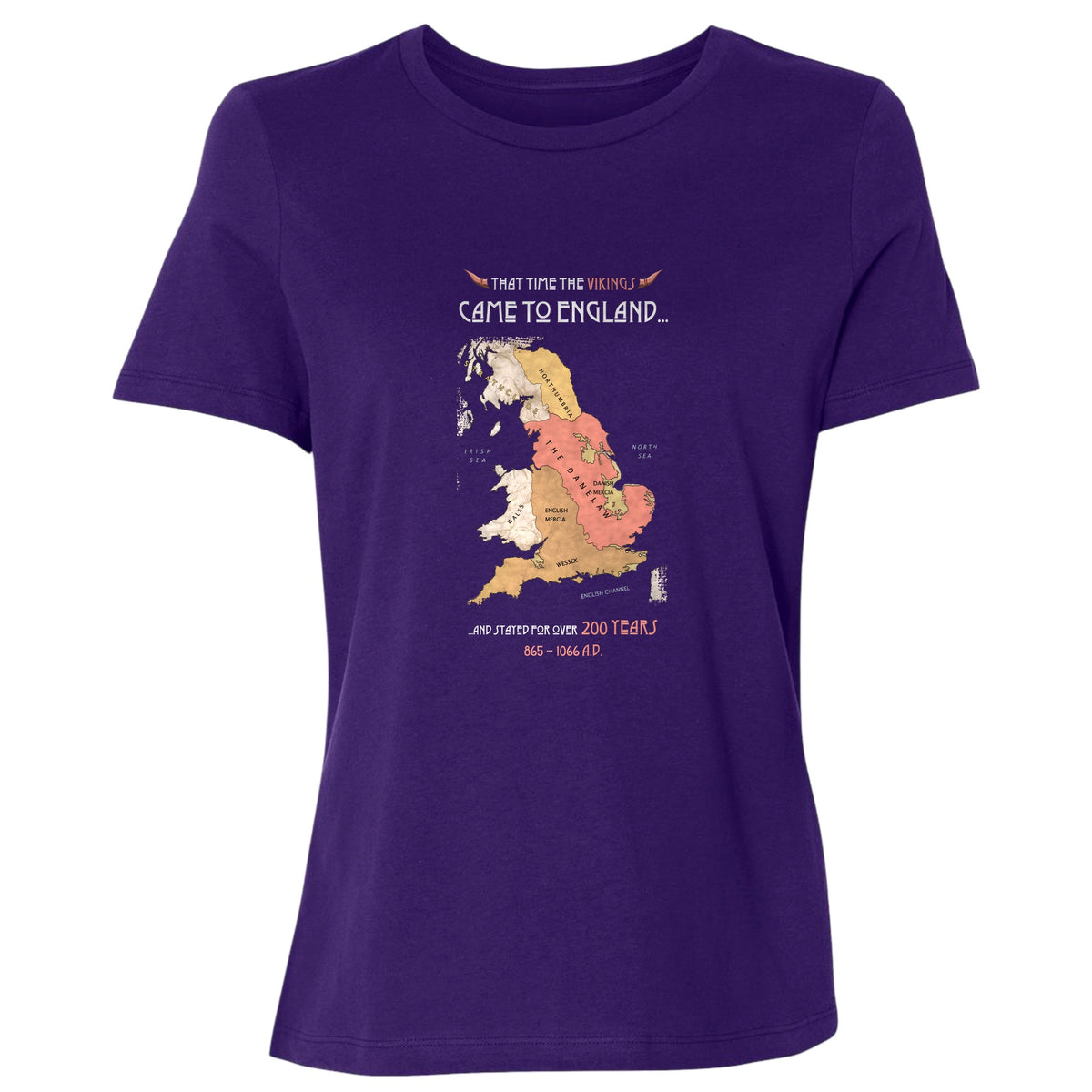 Vikings In England Women's T-Shirt