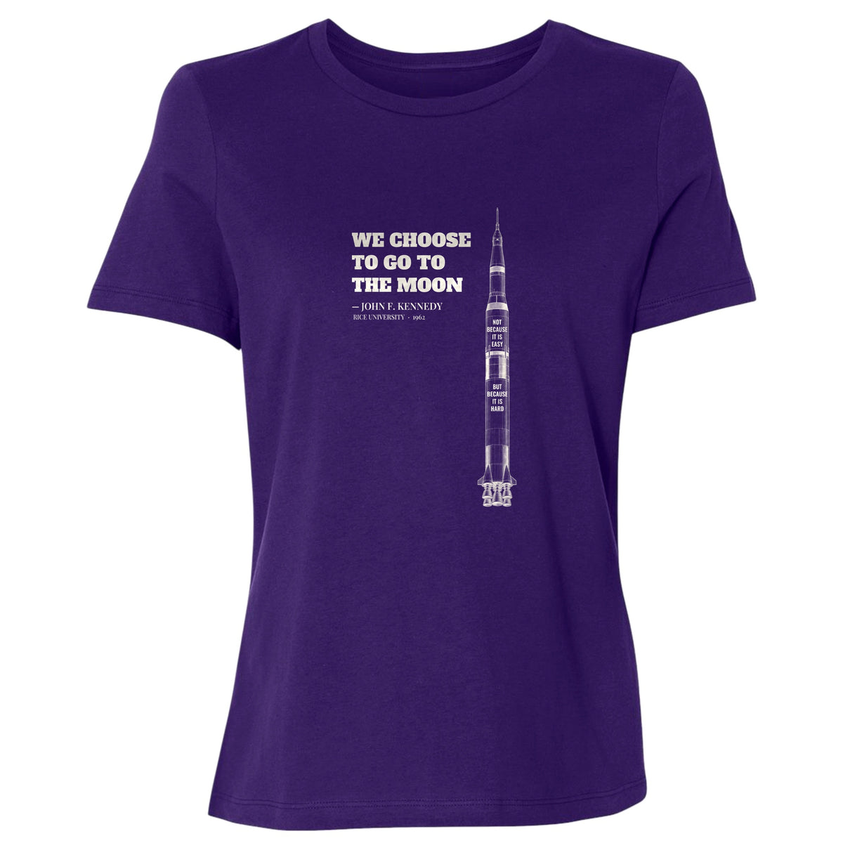 We Choose To Go To The Moon Women's T-Shirt
