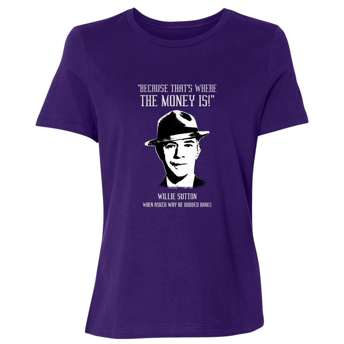 Willie Sutton Women's T-Shirt