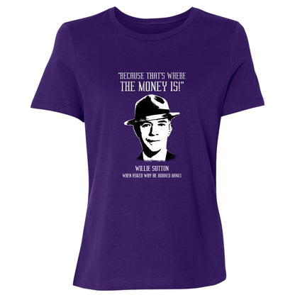 Willie Sutton Women's T-Shirt
