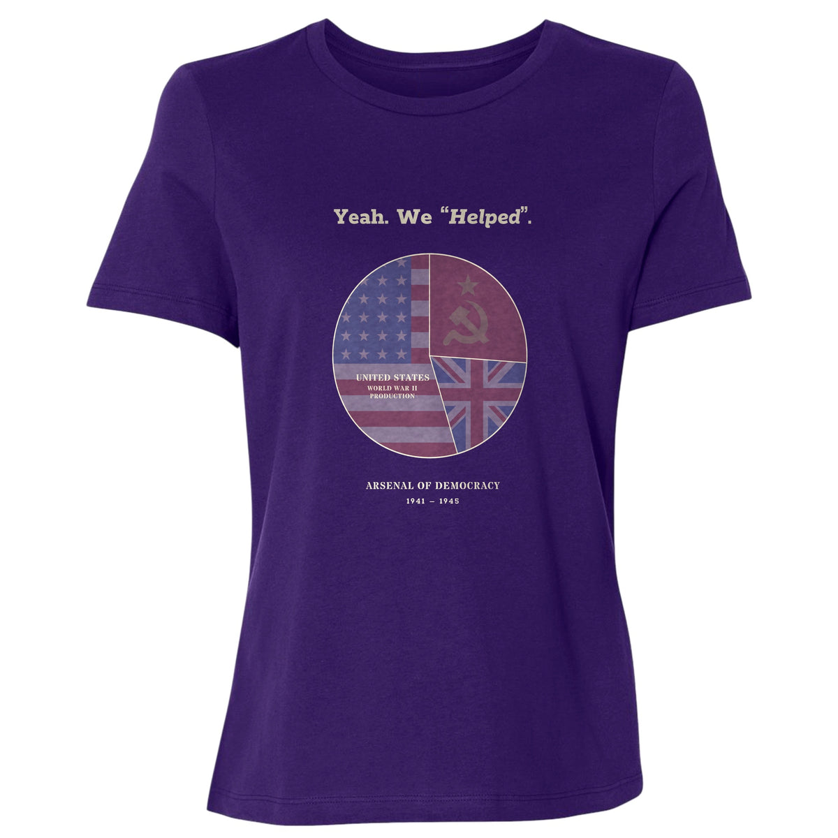 Yeah We Helped Arsenal of Democracy Women's T-Shirt