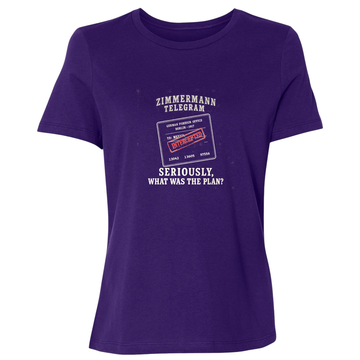 Zimmermann Telegram Women's T-Shirt