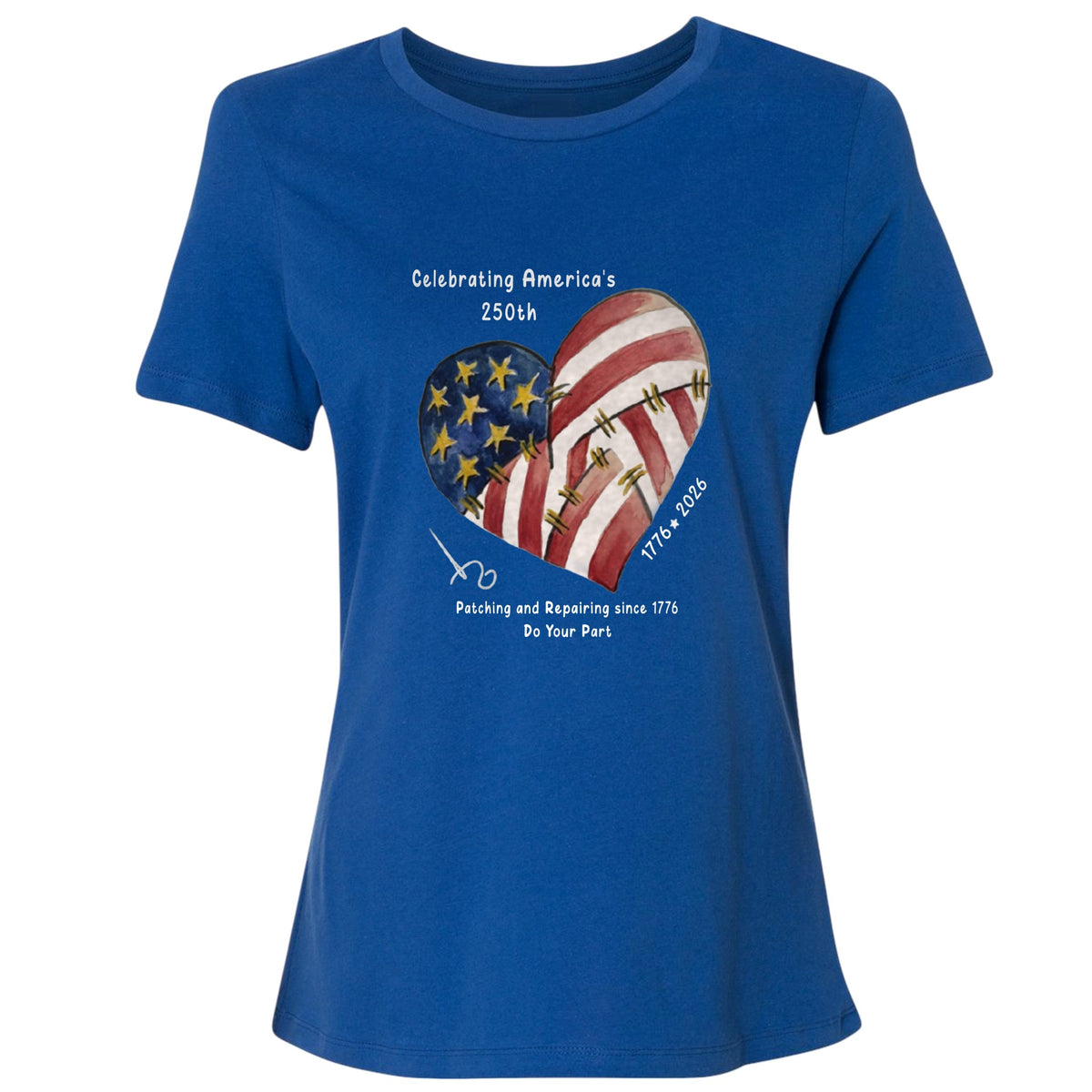 250th Heart Women's T-Shirt