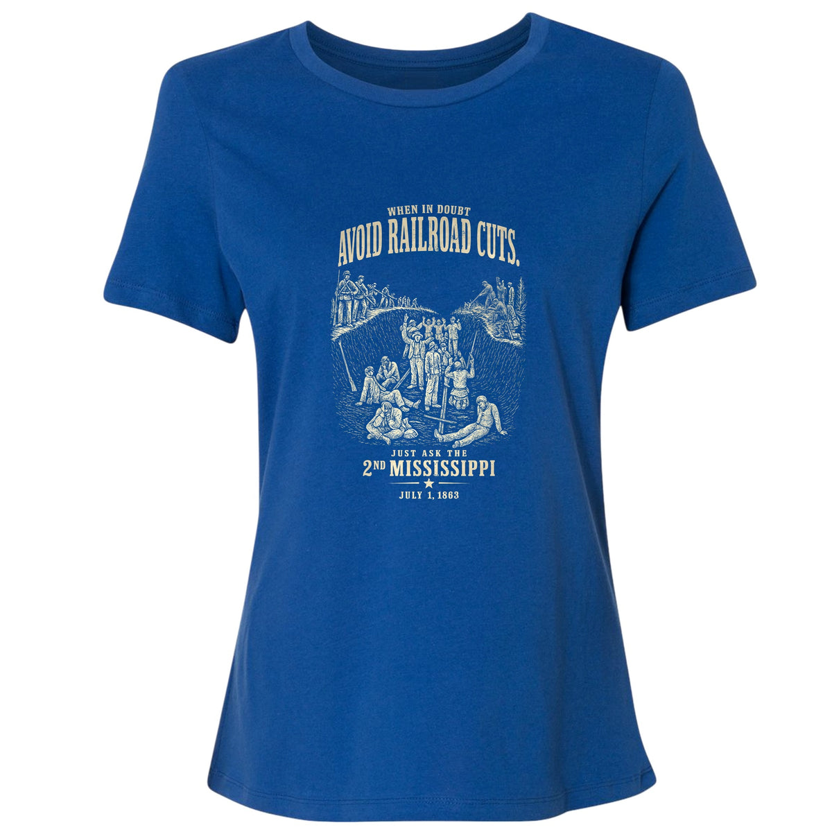 Avoid Railroad Cuts Women's T-Shirt
