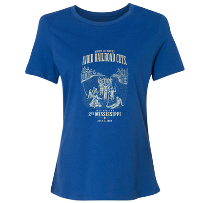 Avoid Railroad Cuts Women's T-Shirt