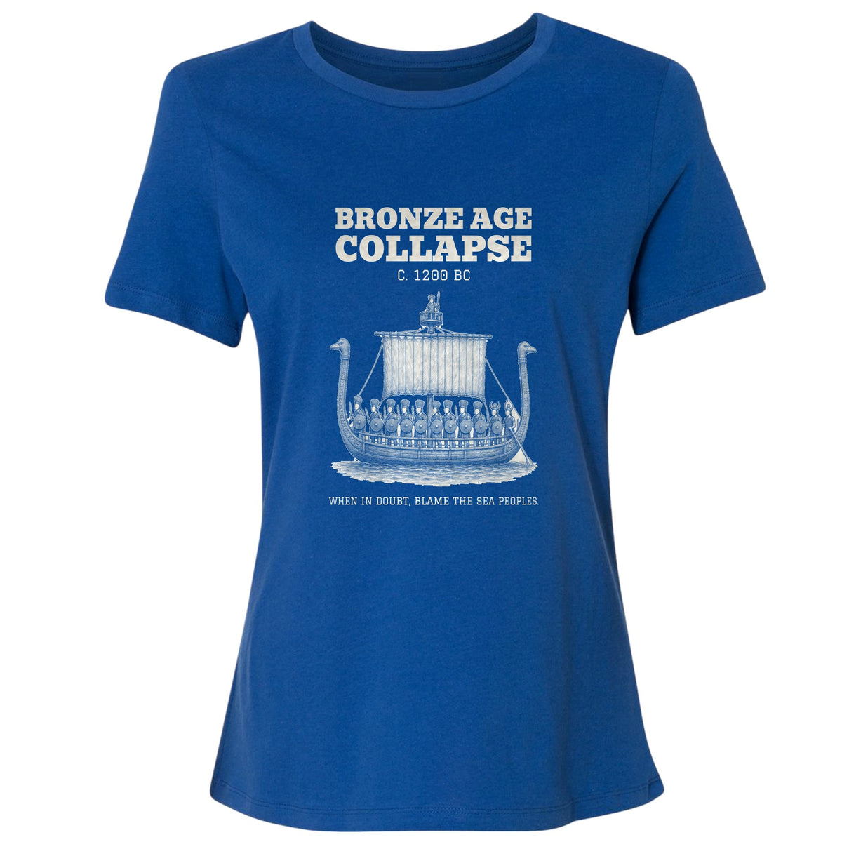 Blame The Sea Peoples Women's T-Shirt