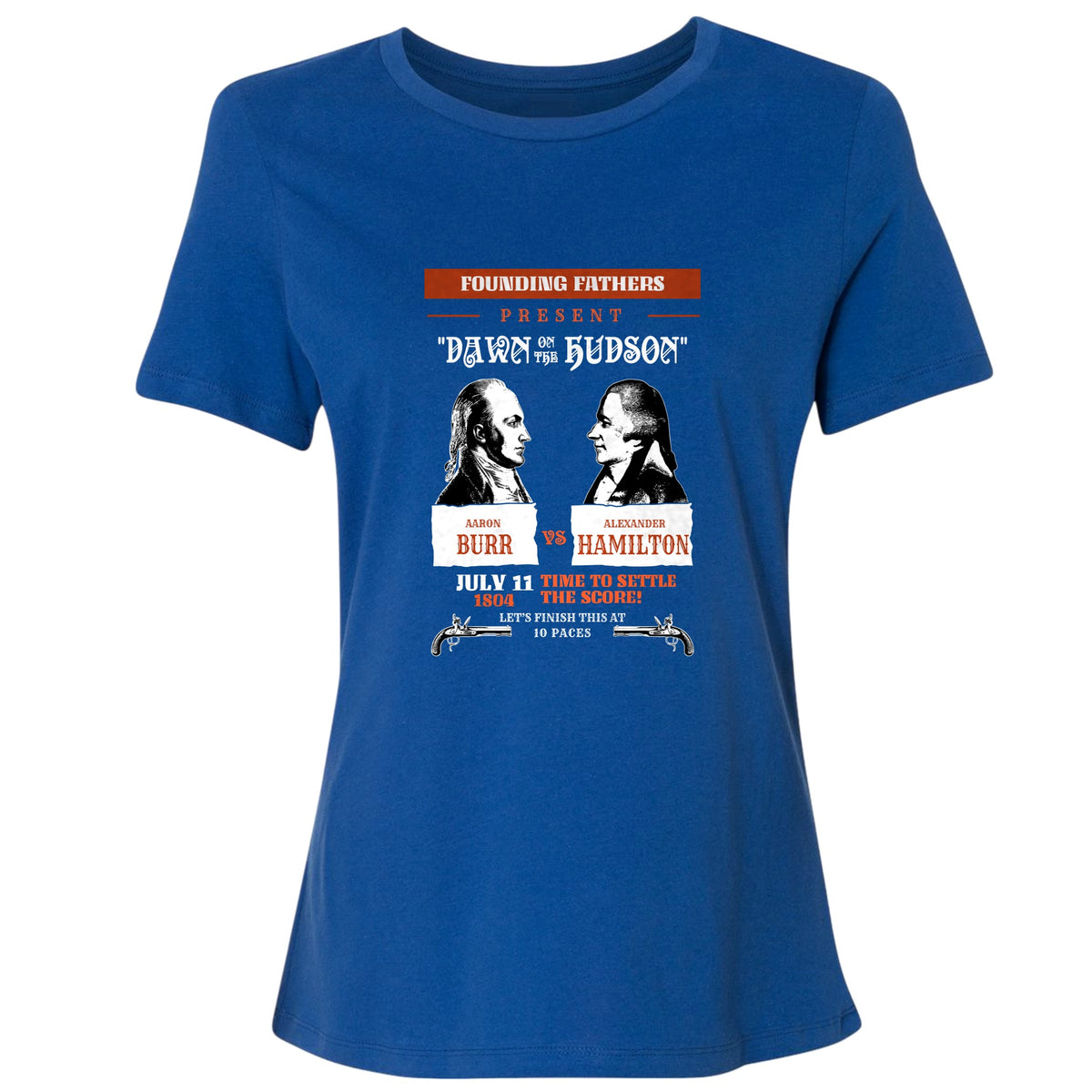 Burr vs Hamilton Women's T-Shirt