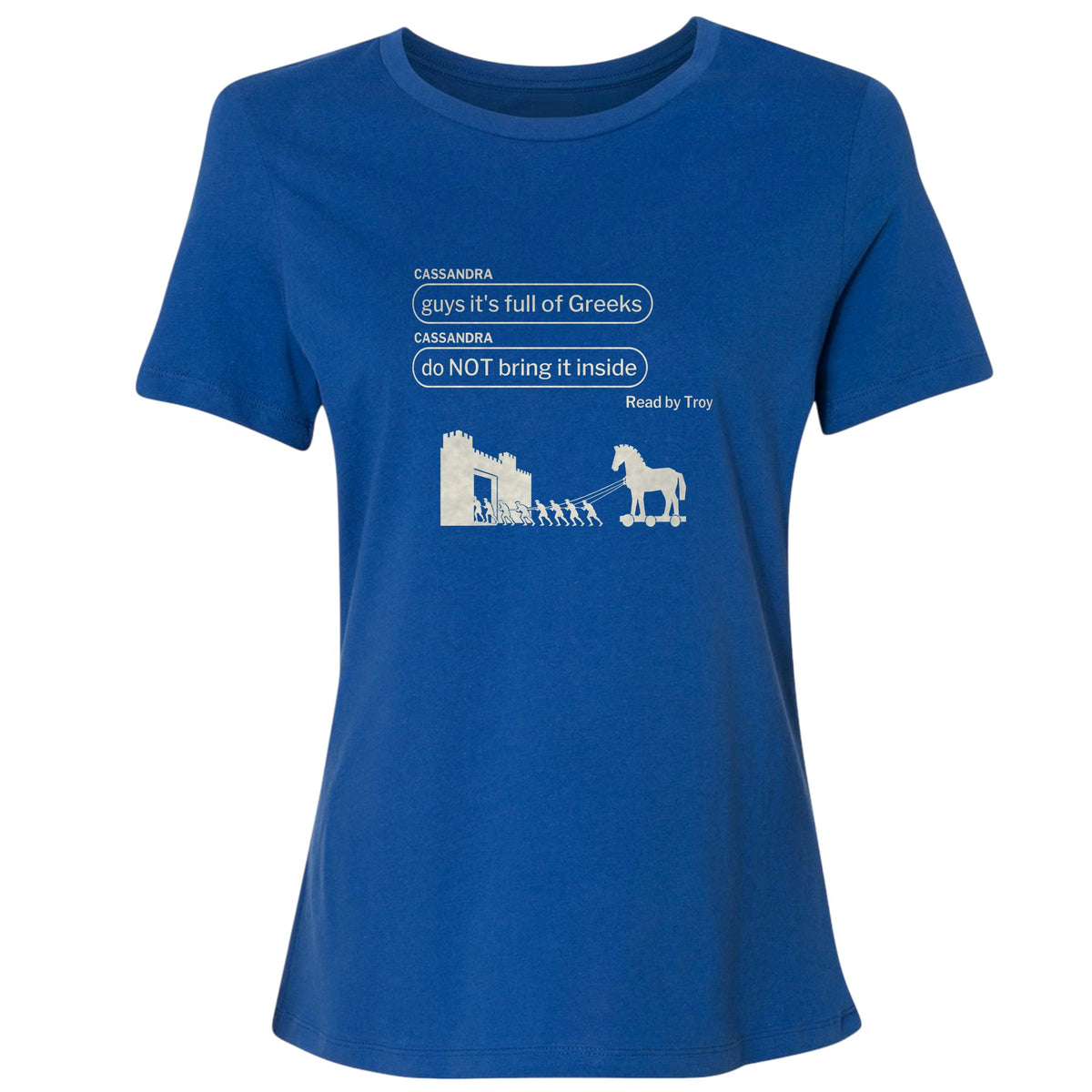 Cassandra Left On Read Women's T-Shirt