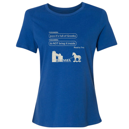 Cassandra Left On Read Women's T-Shirt