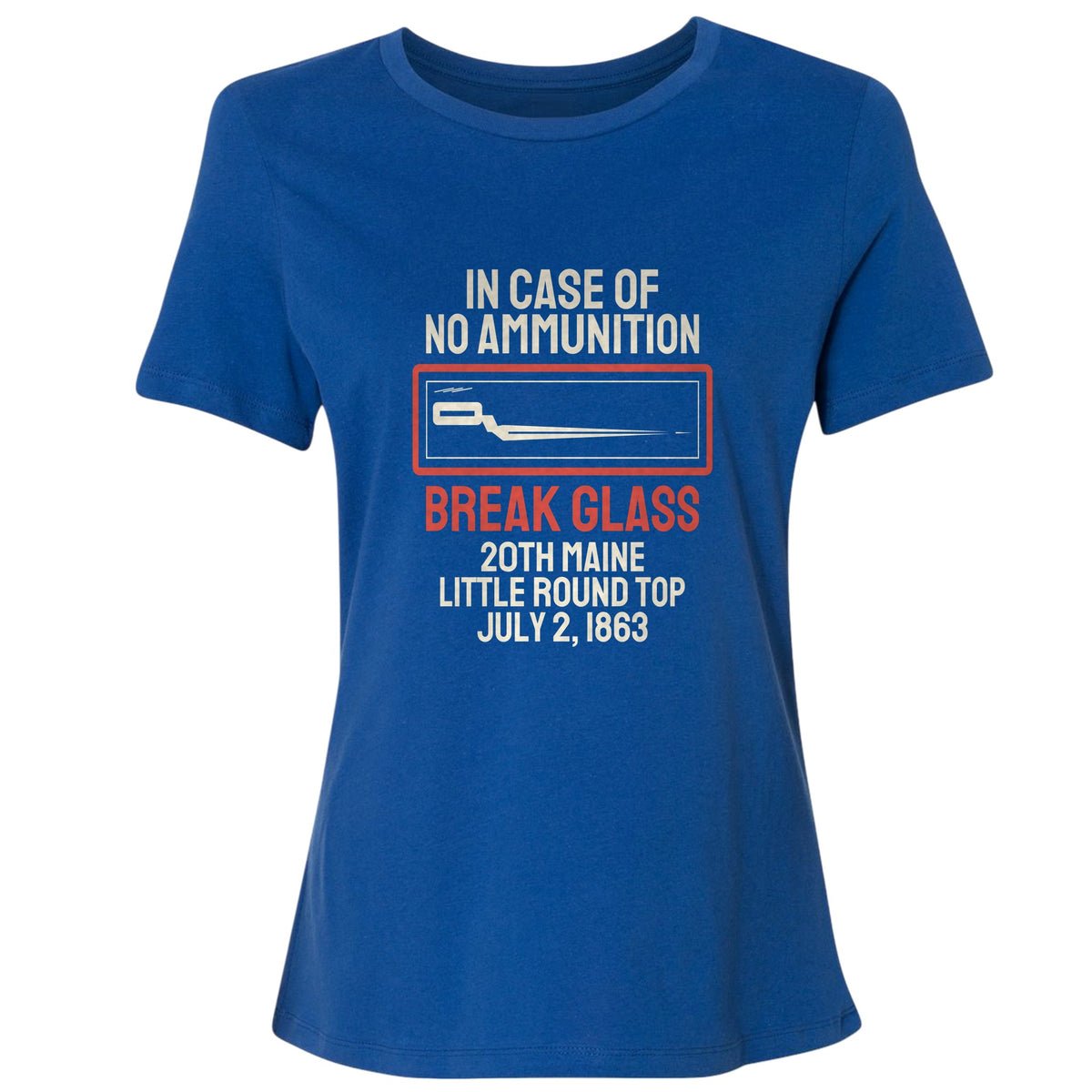 Chamberlain Break Glass Little Round Top Women's T-Shirt