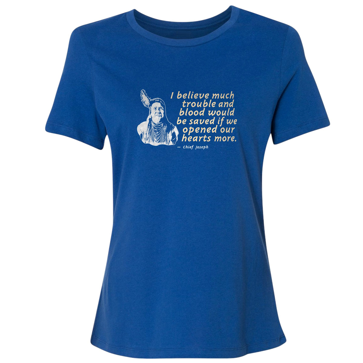 Chief Joseph Open Hearts Women's T-Shirt