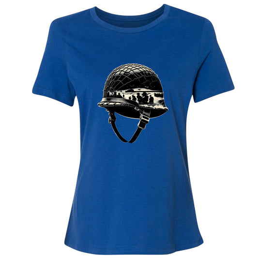 D-Day Helmet Women's T-Shirt