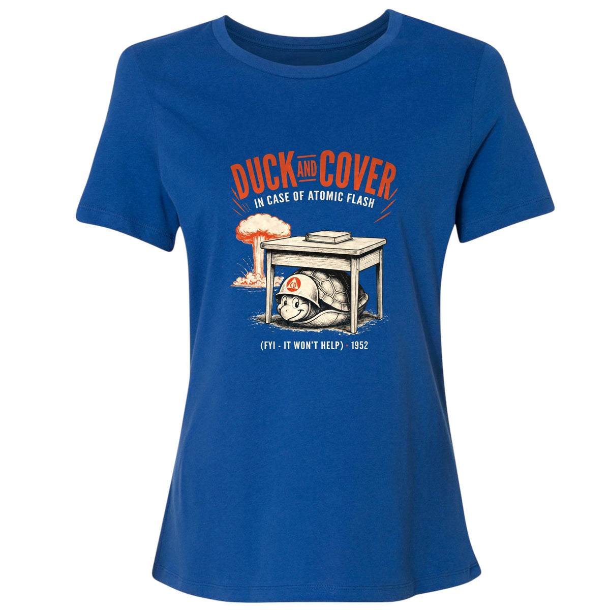Duck And Cover Women's T-Shirt