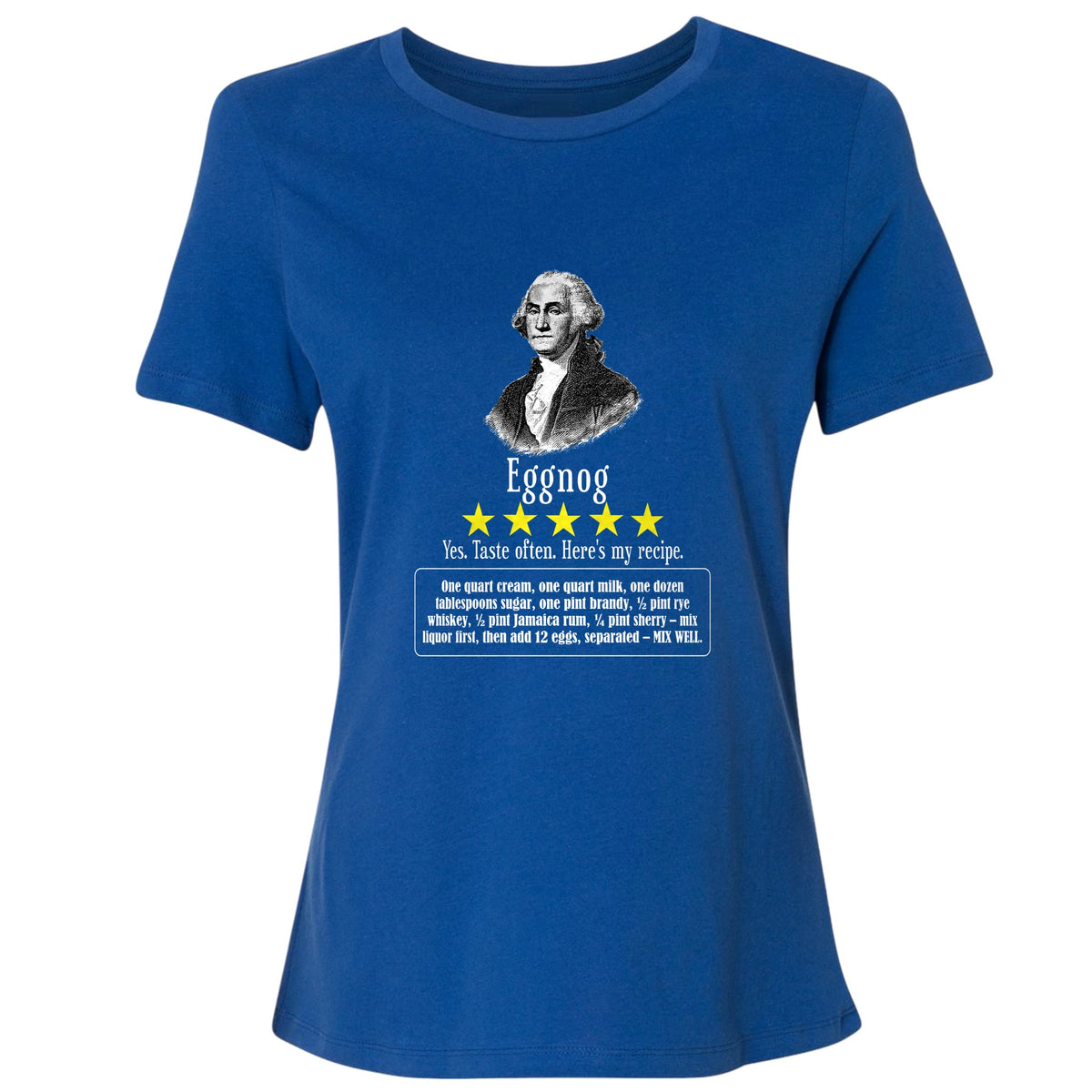Eggnog George Washington Women's T-Shirt