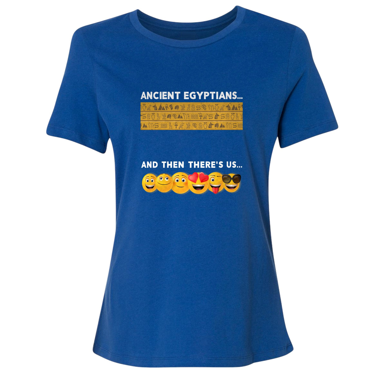 Egyptian Emoticons Women's T-Shirt