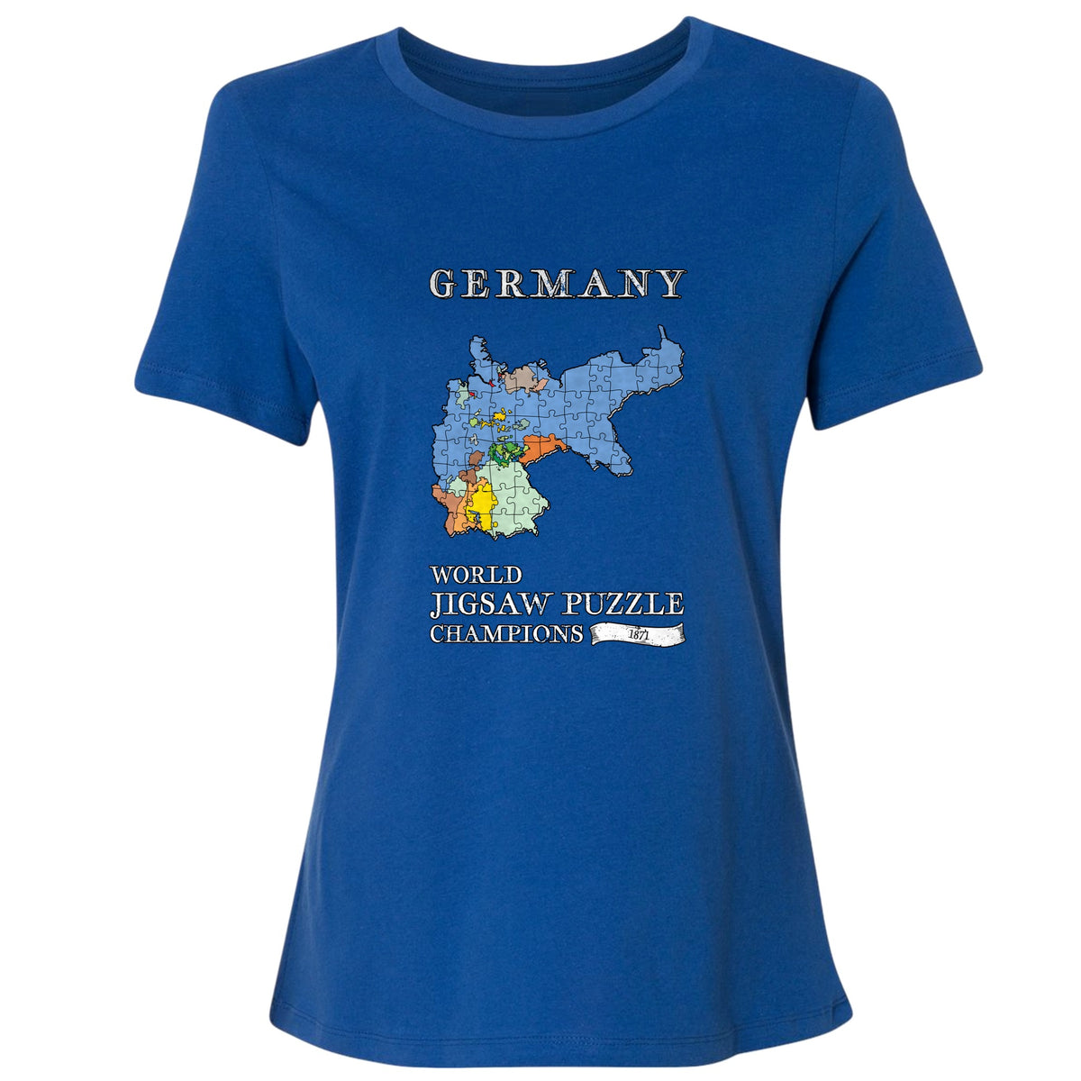 Germany Jigsaw Champion Women's T-Shirt
