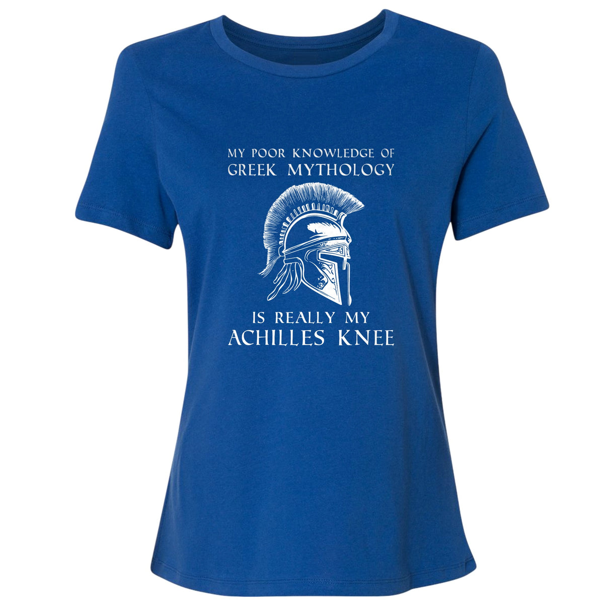 Greek Mythology Achilles Knee Women's T-Shirt