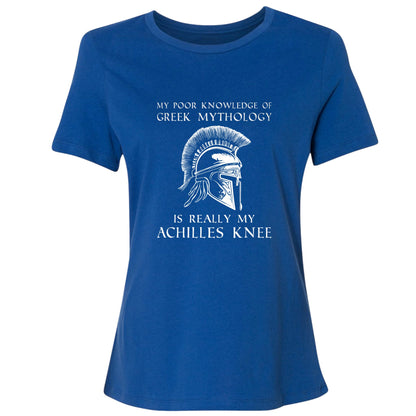 Greek Mythology Achilles Knee Women's T-Shirt