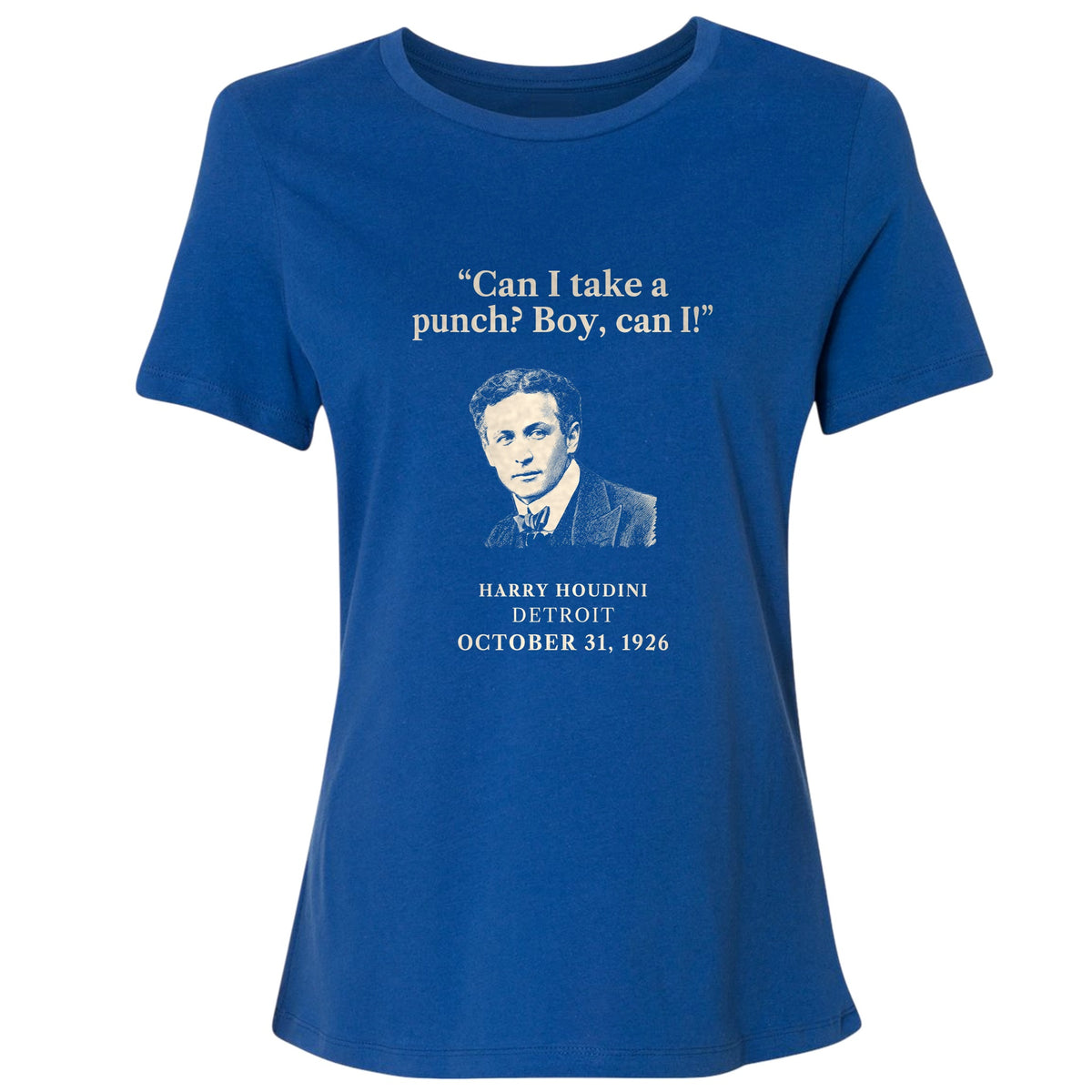 Houdini Can I Take A Punch Women's T-Shirt