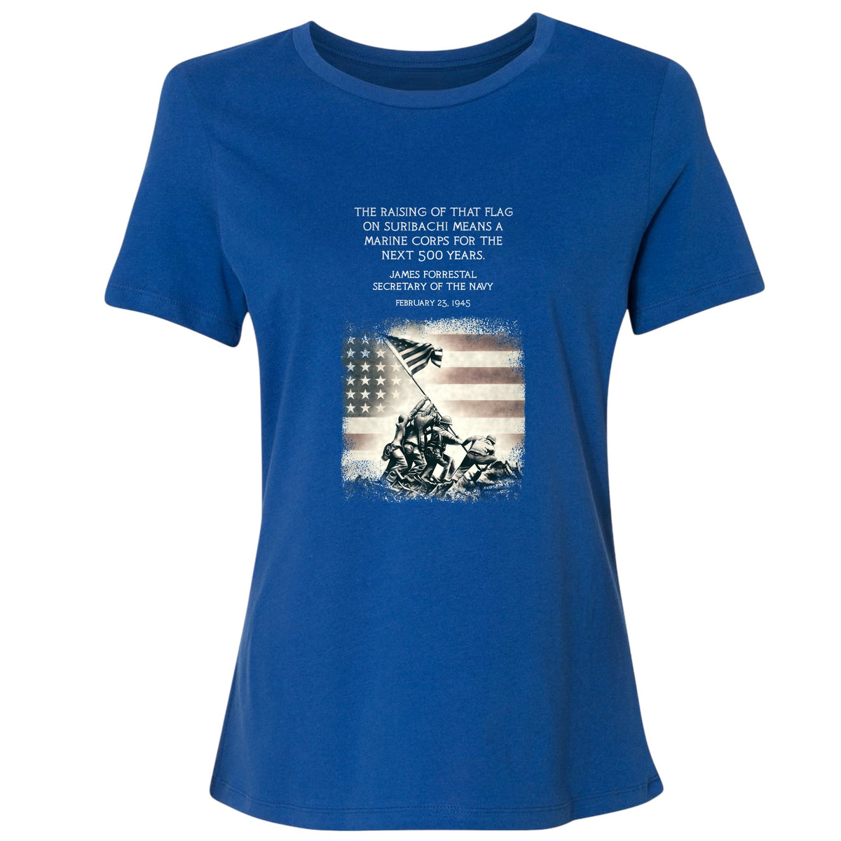 Iwo Jima Flag Women's T-Shirt