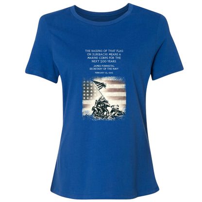 Iwo Jima Flag Women's T-Shirt