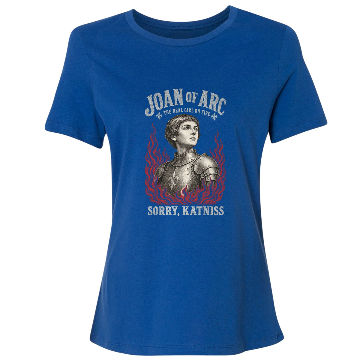 Joan of Arc Girl on Fire Women's T-Shirt