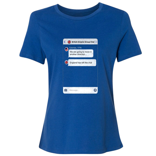 Left the Chat Women's T-Shirt