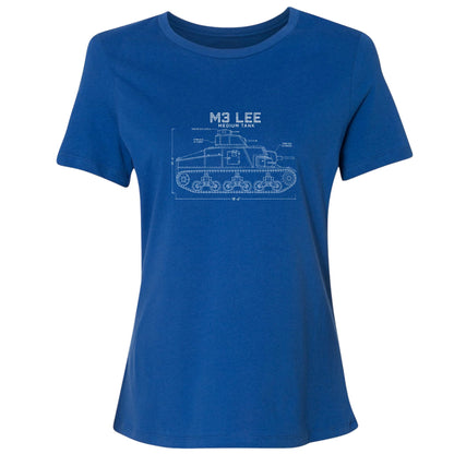 M3 Lee Blueprint Women's T-Shirt
