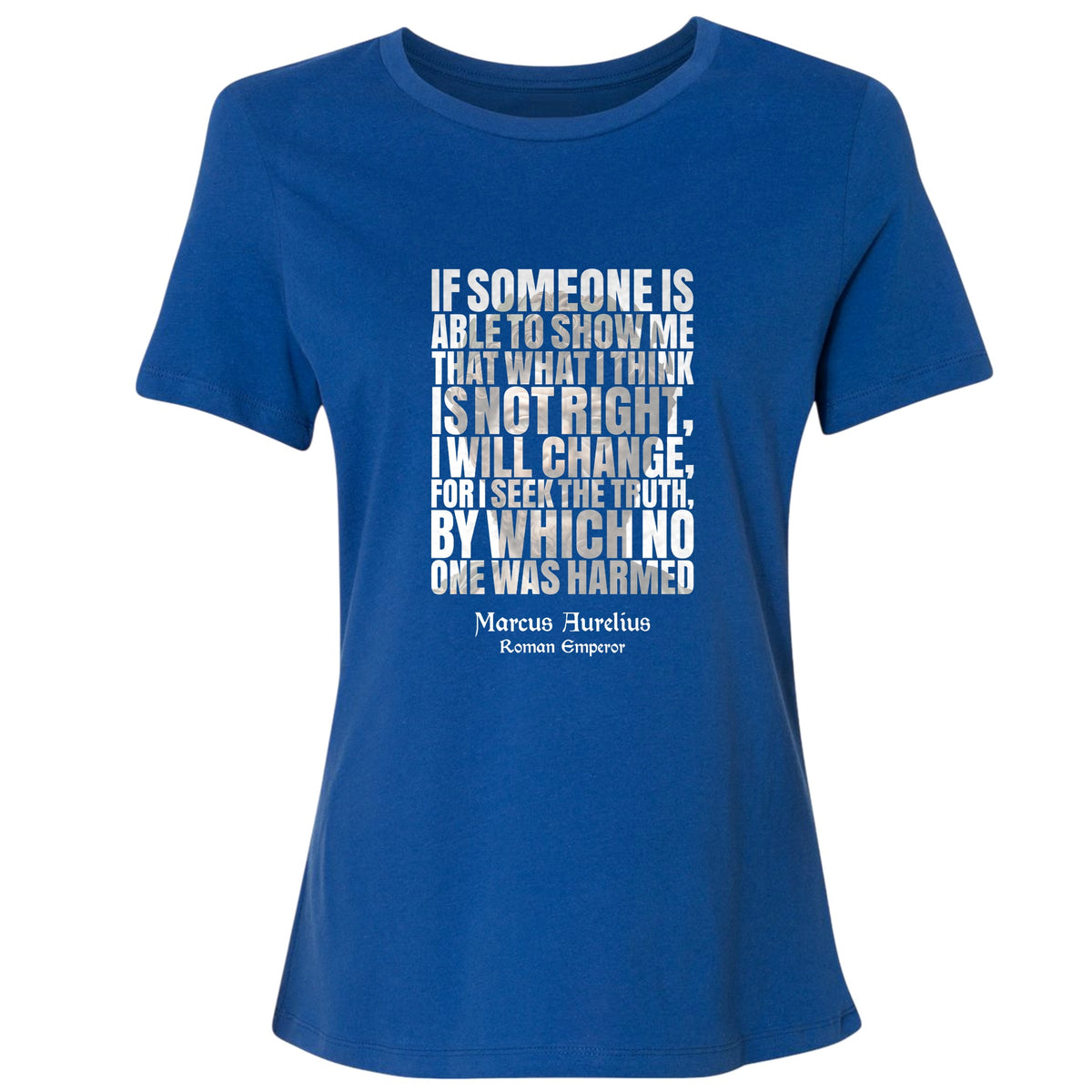 Marcus Aurelius Quote Women's T-Shirt