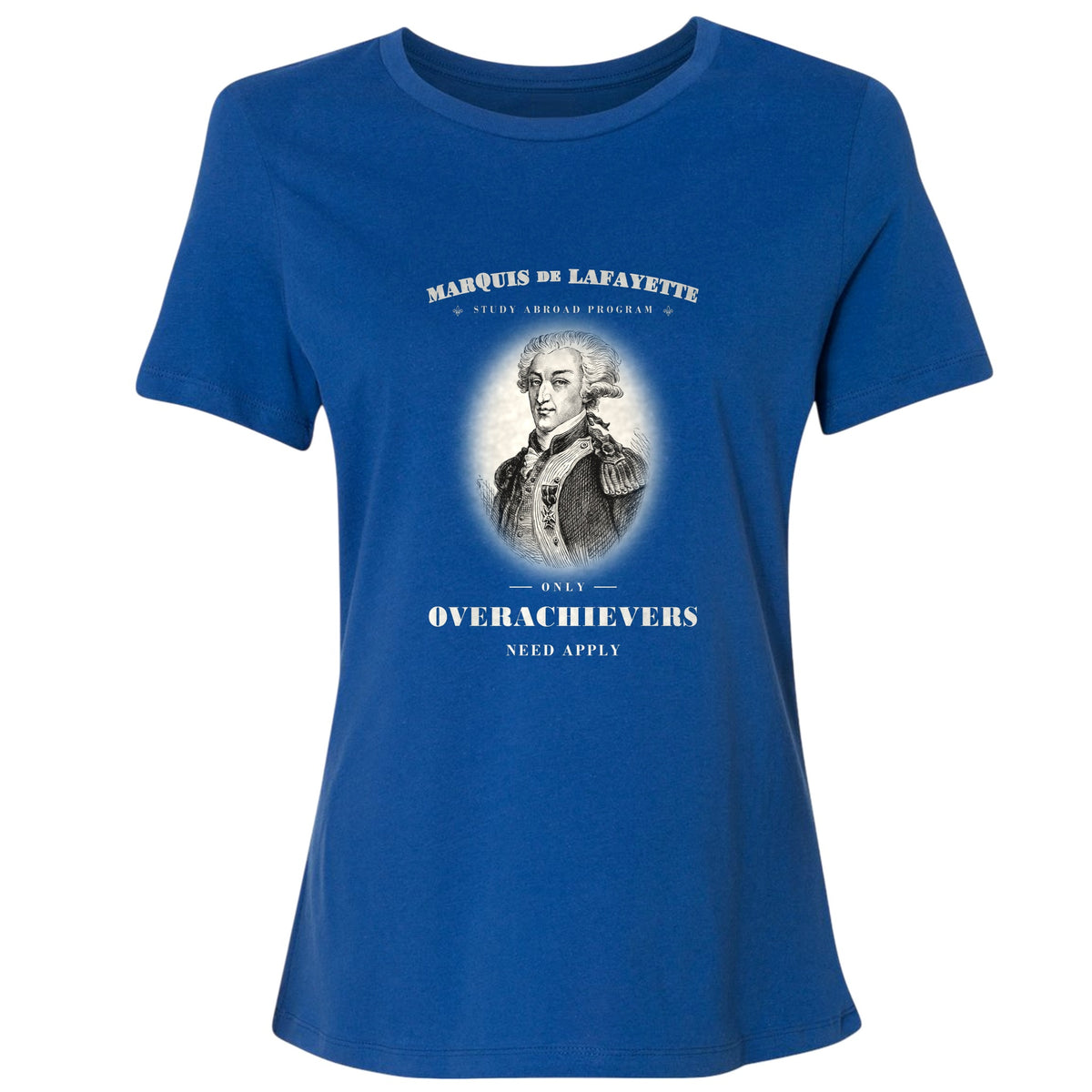 Marquis de Lafayette Study Abroad Program Women's T-Shirt