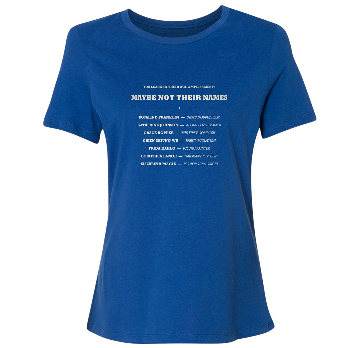 Not Their Names Women's T-Shirt