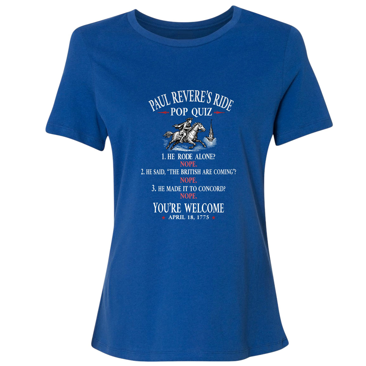 Paul Revere Quiz Women's T-Shirt