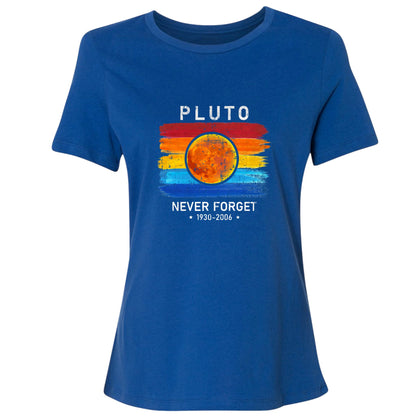 Pluto Never Forget Women's T-Shirt