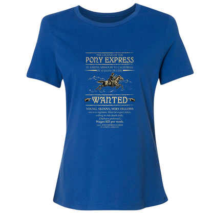 Pony Express Poster Women's T-Shirt