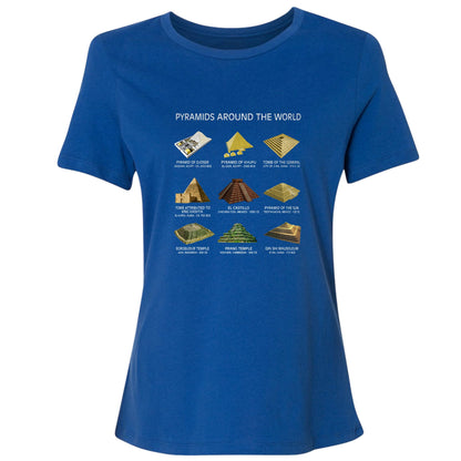 Pyramids of the World Women's T-Shirt