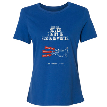 Russia In Winter Women's T-Shirt