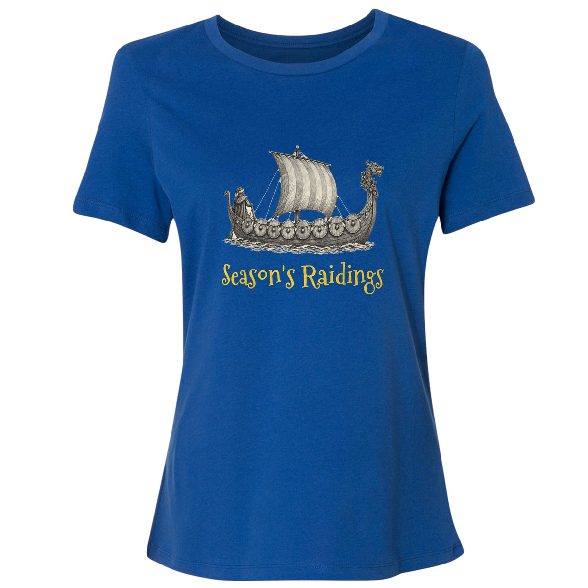 Seasons Raidings Viking Christmas Women's T-Shirt
