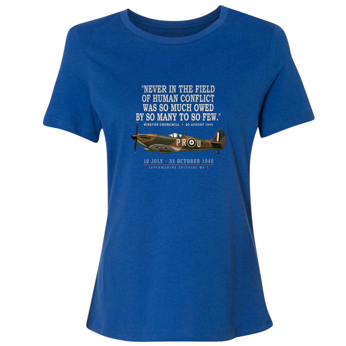 Spitfire So Few Quote Women's T-Shirt
