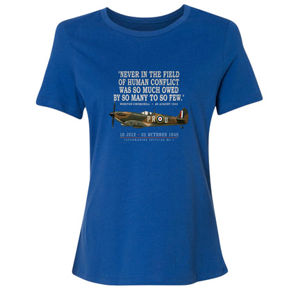 Spitfire So Few Quote Women's T-Shirt