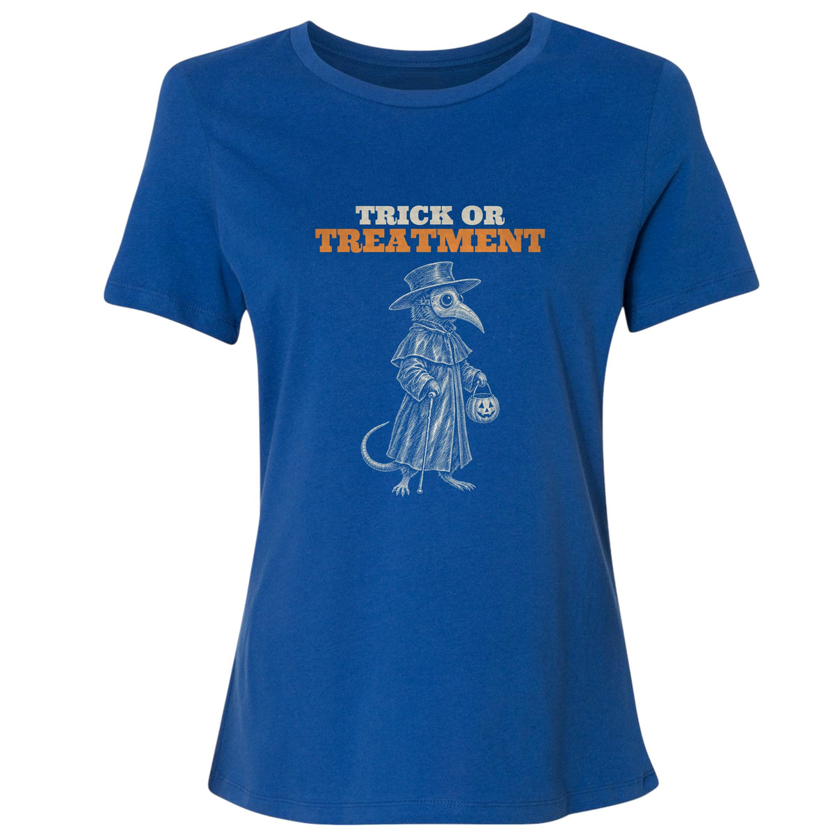 Trick Or Treatment Plague Rat Women's T-Shirt